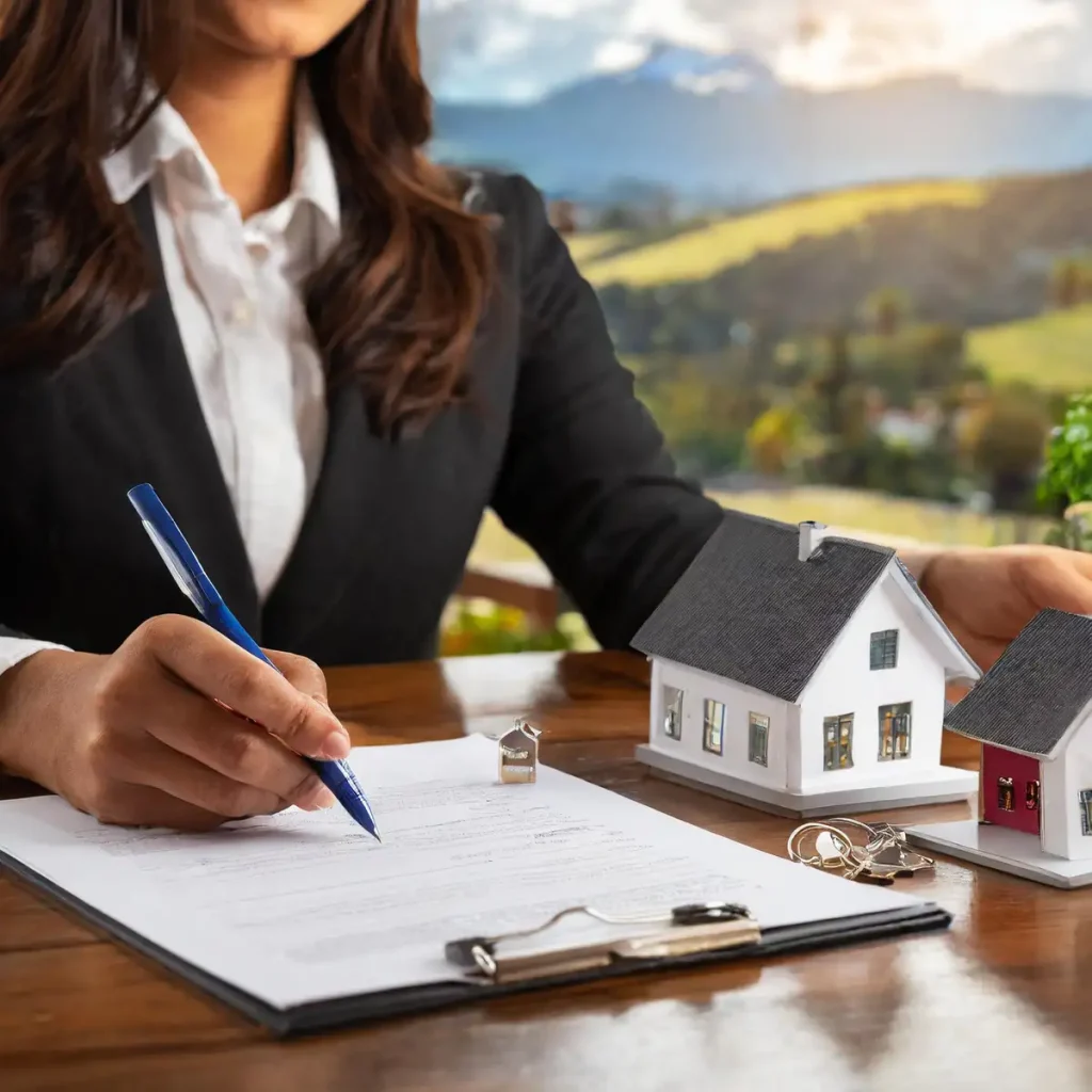 rédaction de contrat pour une transaction immobilière